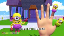 Minion Despicable Me Finger Family | Nursery Rhymes | 3D Animation In HD From Binggo Channel