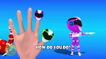 Power Rangers Mini 3D Finger Family | Nursery Rhymes | 3D Animation In HD From Binggo Channel
