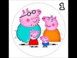 Peppa Pig Learning the numbers with educational childrens drawings in English