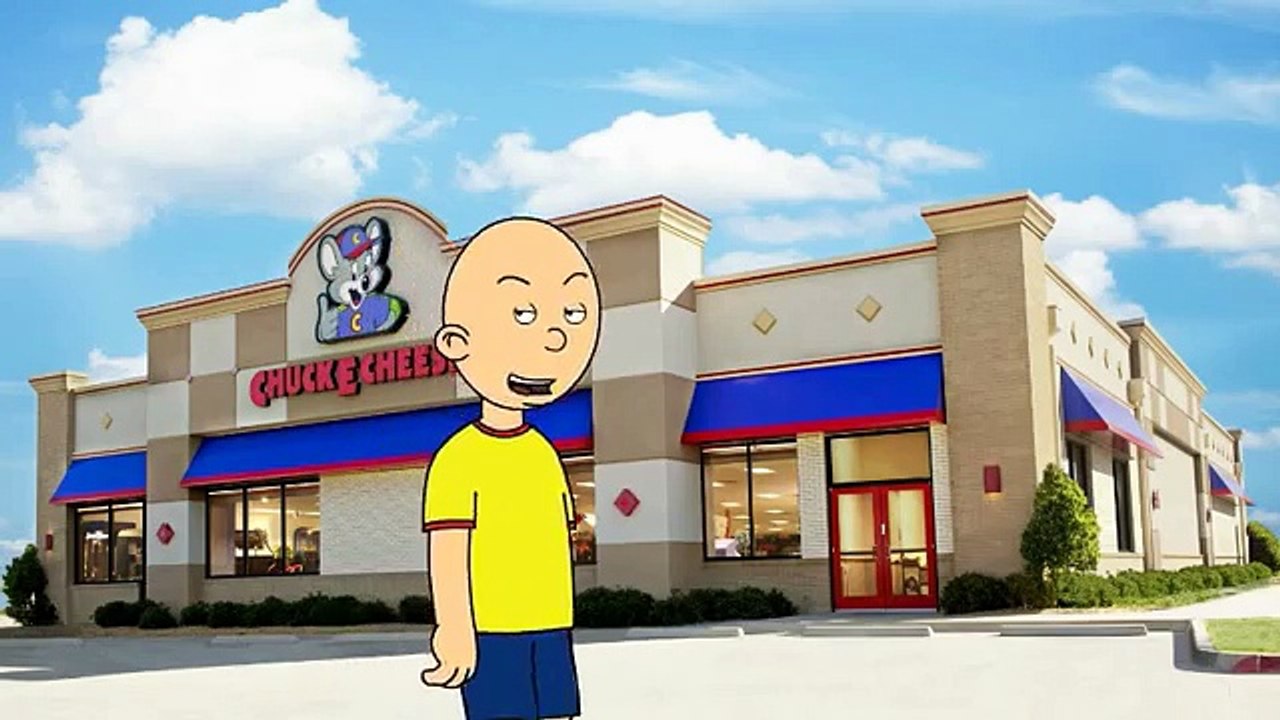 Caillou goes to Chuck E Cheeses and gets grounded