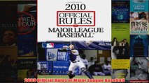 Download PDF  2009 Official Rules of Major League Baseball FULL FREE