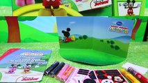 Mickey Mouse Clubhouse CLAY BUDDIES with Minnie Mouse & Surprise Eggs