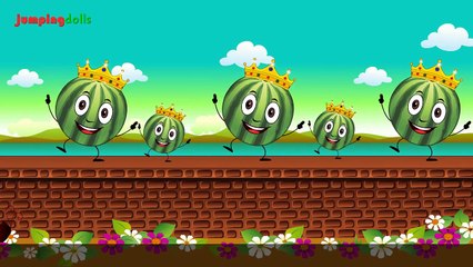 Fruits Songs for Children - Watermelon Song - Nursery Rhymes Songs Cartoon Animation