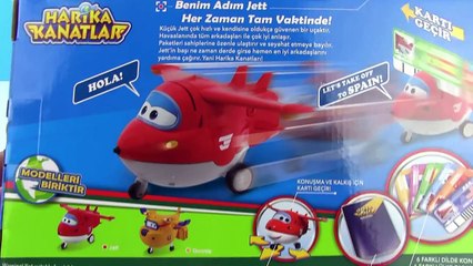Harika Kanatlar Konuşan Oyuncak Uçak Jett