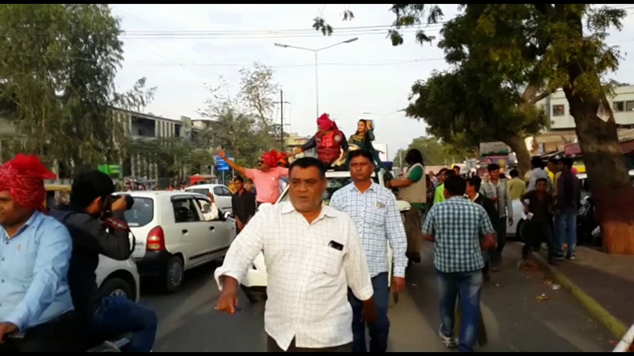 Road show of PremRang in Patan, Gujarat |  PremRang | Gujarati movie | Trailer | upcoming movie