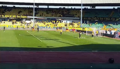 ΑΕΛ - Ζέσταμα