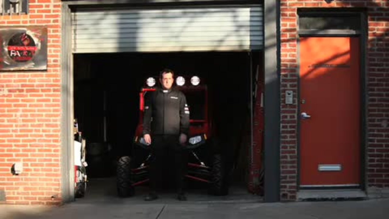 Turbine-Powered Quad Bike