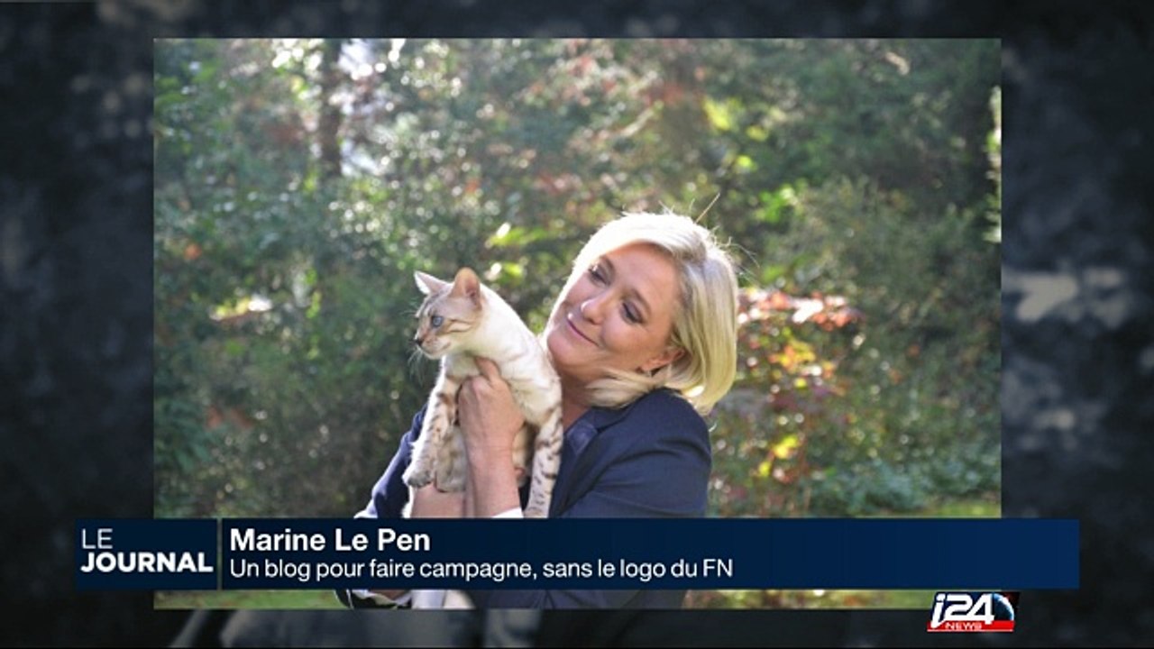 Marine Le Pen crée un blog personnel pour faire campagne