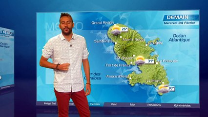 METEO LONGUE MARTINIQUE 23 02 16