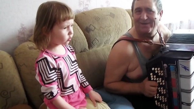 СУПЕР ДУЭТ дедушка и внучка! СМОТРИМ