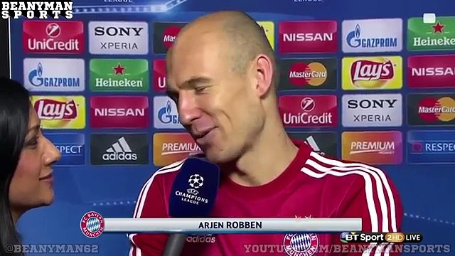Juventus 2-2 Bayern Munich - Arjen Robben Post Match Interview
