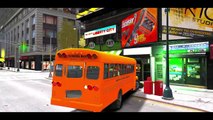 Nursery Rhymes for Children Wheels On The Bus Go Round And Round Hulk Iron Man Spiderman Kids Songs