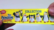 SURPRISE EGGS Toys kinder surprise egg kinder Penguins of Madagascar unboxingsurpriseegg