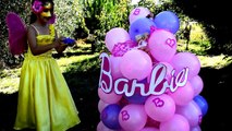 BARBIE Videos Biggest Barbie Balloon Surprise Ever Shopkins Season1 Peppa Pig Kids Balloons and Toys
