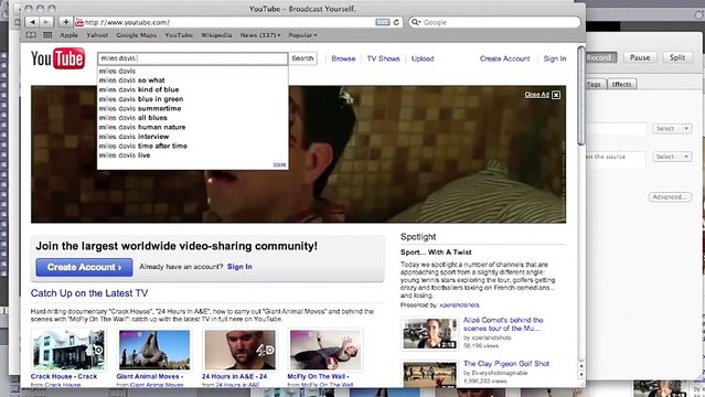 Miles Davis improvising on LCD Soundsystem