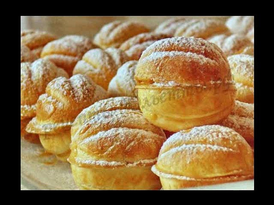Печенье Орешки со сгущенкой
