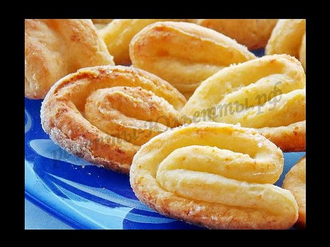 Рецепт печенья Поцелуйчики Творожное печенье