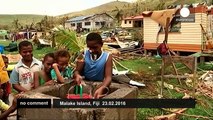 Fijian islands still cut-off after cyclone