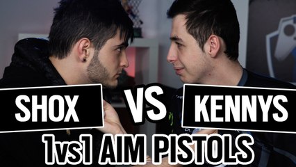 SHOX vs KENNYS 1vs1 AIM PISTOLS CSGO - LE RESPECT EST MORT !