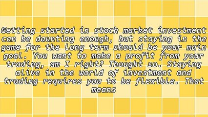 Setting Yourself Up for the Long Term in Stock Market Investment