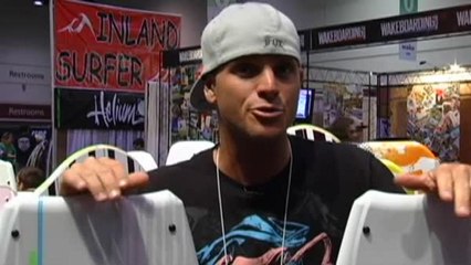 Shaun Murray at Surf Expo - Hyperlite