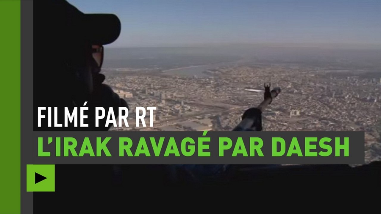 Filmé par RT : images aériennes des zones ravagées par Daesh en Irak