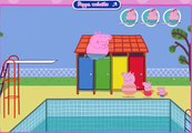 Peppa Pig Youtube Swimming Pool Diving Game - English Episodes