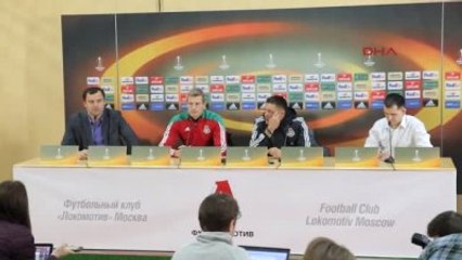 Lokomotiv Mokova,fenerbahçe Maçı Öncesi Basın Toplantısı Düzenledi