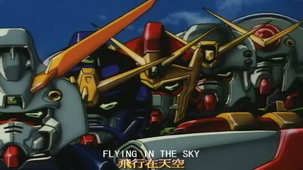 AMTV 機動武鬥傳G鋼彈 OP1 FLYING IN THE SKY