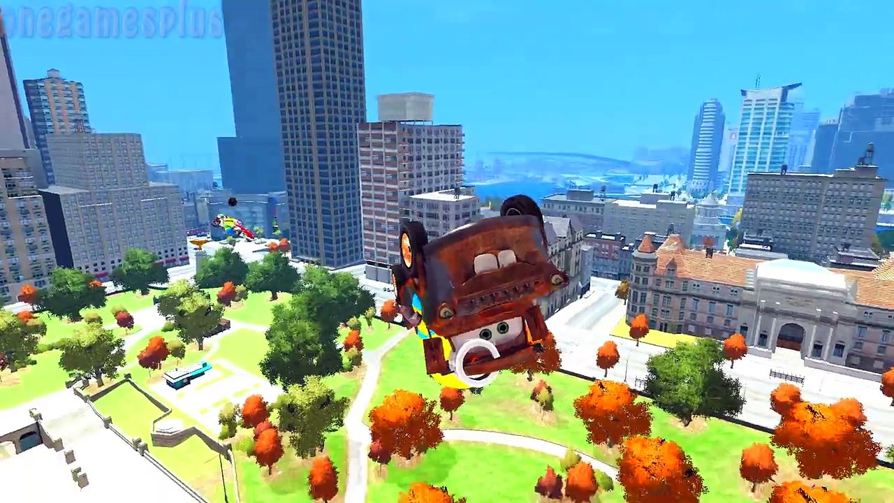 Nursery Rhymes Disney cars Tow Mater & Francesco Bernoulli with Minions Childrens Songs