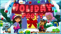 Holiday Party Dora the Explorer, Paw Patrol, Bubble Guppies and Wallykazam Full HD Video