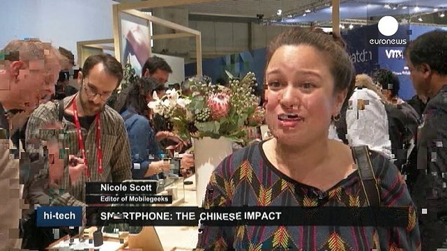 Teléfonos inteligentes de precio medio en el Congreso de Móviles de Barcelona
