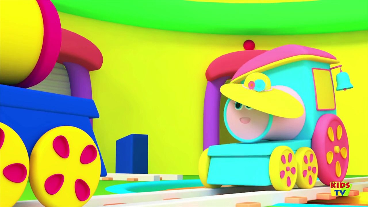 Bob, The Train | Finger Family | Nursery Rhymes Song For Children ...