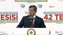 Konya Başbakan Davutoğlu Açılış ve Temel Atma Töreninde Konuştu 5