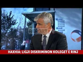 Rerpot TV - Haxhia: Bojkoti bëhet për të mbrojtur avokatët e rinj në treg