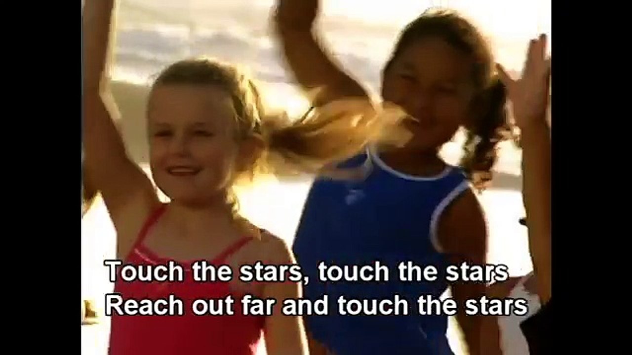 Touch the Stars with Lyrics | Kids Action Song | Children Love to Sing Fitness Song