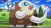 Pokemon XY Episode 82 - Over the Mountain of Snow!