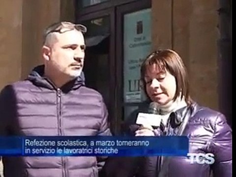 Refezione scolastica a marzo torneranno in servizio le lavoratrici storiche