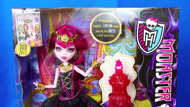 Monster High Doll Draculaura and Frankie Stein Vanity Hair Salon Toy Review