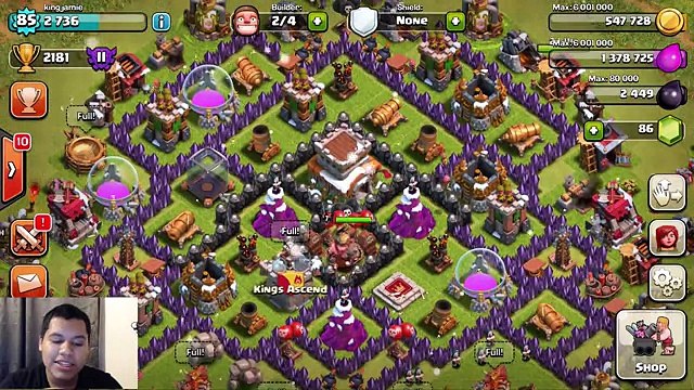 Clash of Clans - QUATRO GOWIPE TOWN HALL 8 ATTACK STRATEGY - TH8
