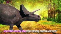 3D Dinosaur and Dragon Collection Animation Finger Family Nursery Rhymes By KidsW