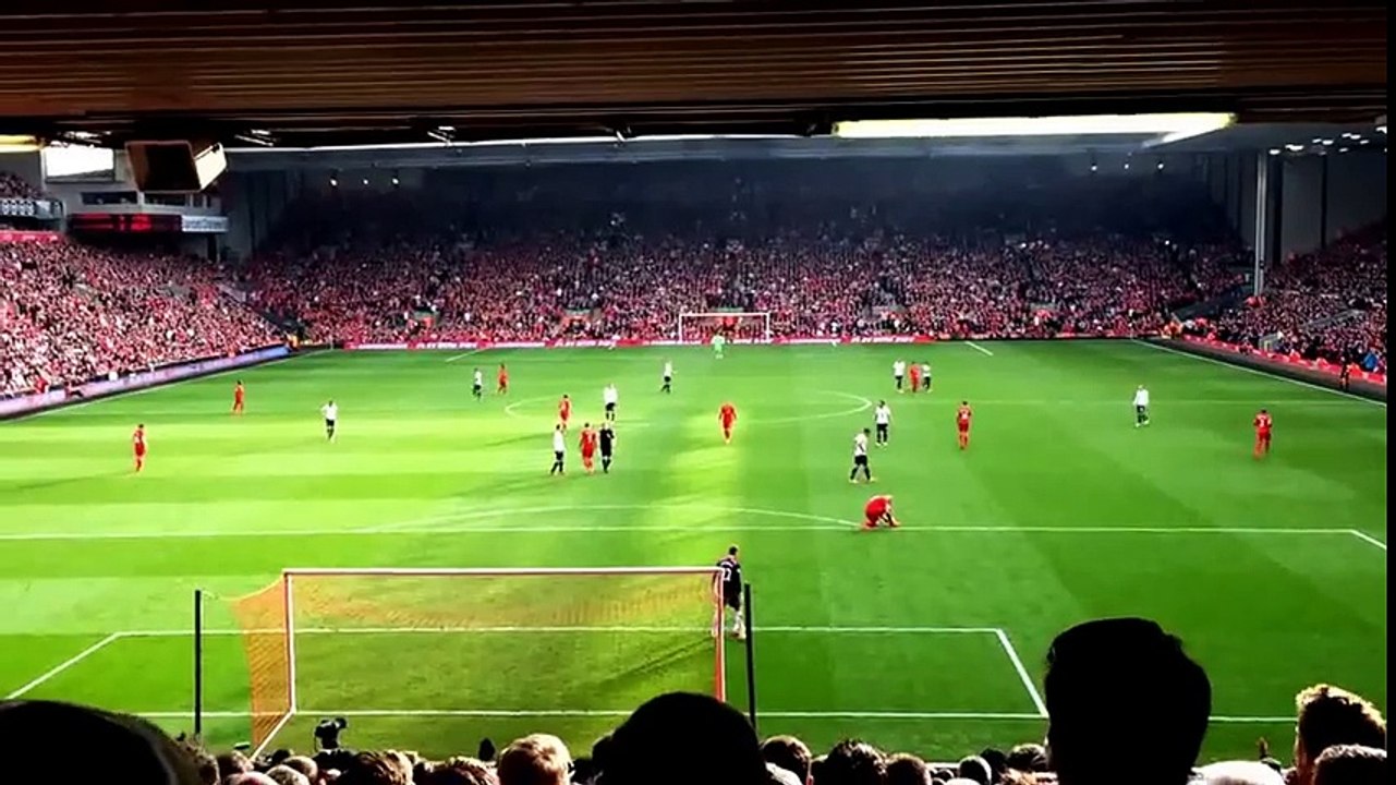 Let's pretend we scored a goal - Tottenham Hotspur away fans 4-0 at Liverpool