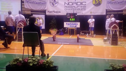 Deadlift World rekord ipf subjunior -72 Lee Winroth 190 kg