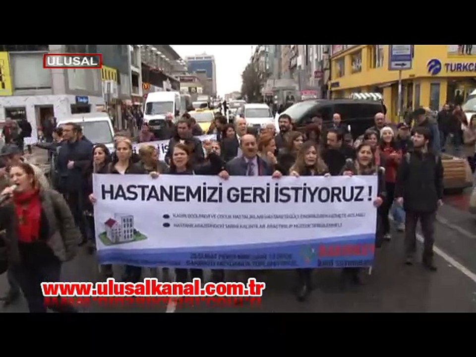 "Hastaneler halkındır satılamaz"