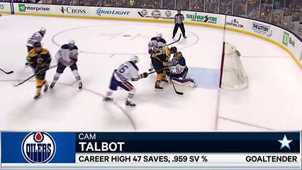 3 Stars of the Night- Cam Talbot's career game