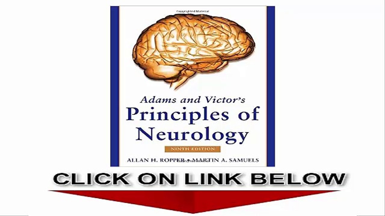 Adams and Victor's Principles of Neurology, Ninth Edition