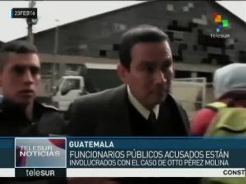 Guatemala: avanza proceso por caso de corrupción en la SAT