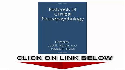 Textbook of Clinical Neuropsychology