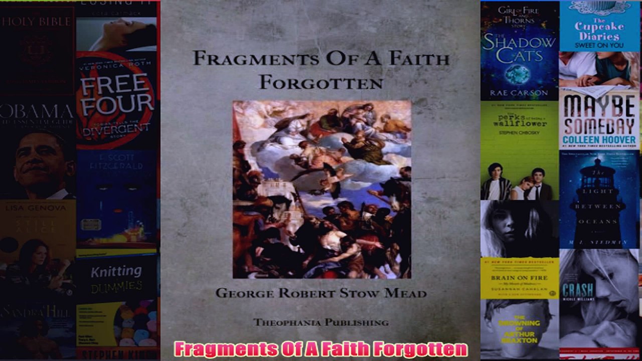 Download PDF  Fragments Of A Faith Forgotten FULL FREE