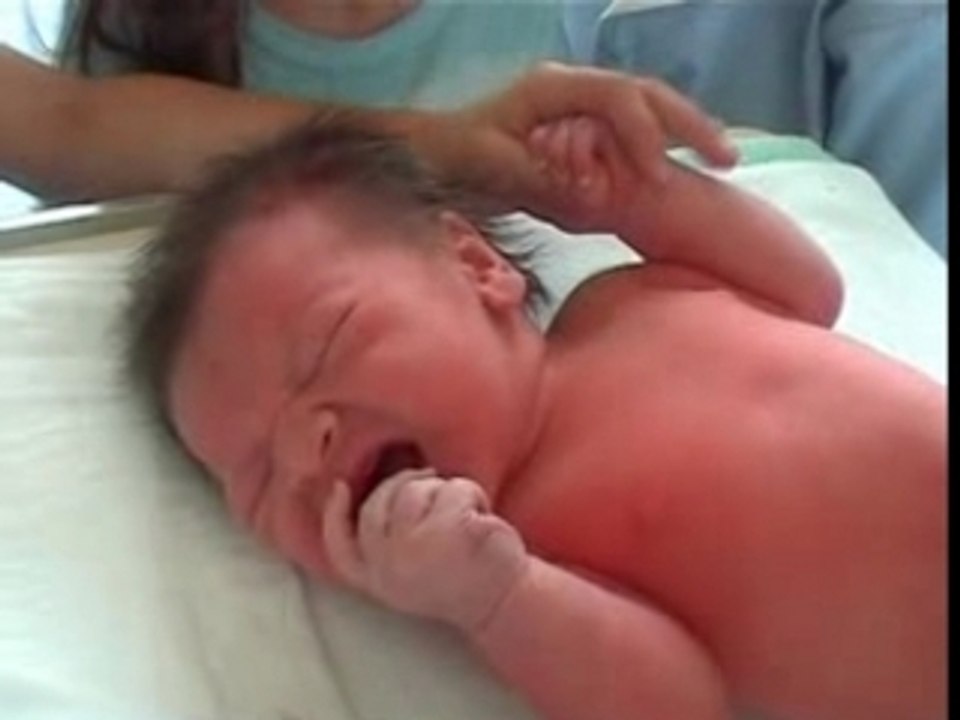 10 minutes apre la naissance de mon fils.